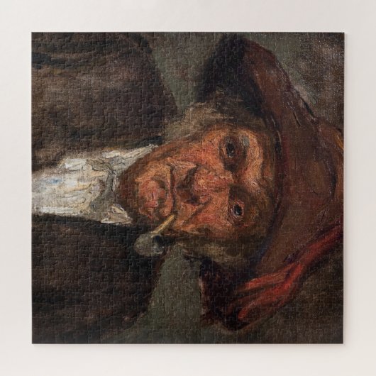 James Whistler - Man Roken een pijp Legpuzzel (Horizontaal)