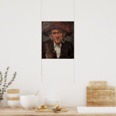James Whistler - Man Roken een pijp Poster (Keuken)