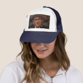 James Whistler - Man Roken een pijp Trucker Pet (In situ)