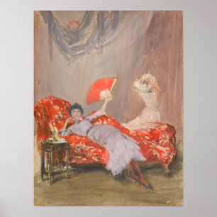 James Whistler - Milly Finch Poster