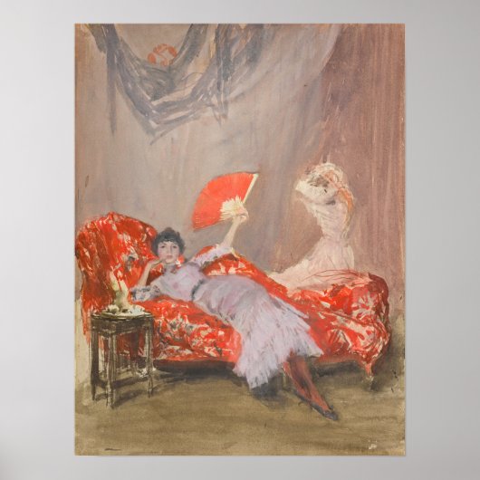 James Whistler - Milly Finch Poster (Voorkant)