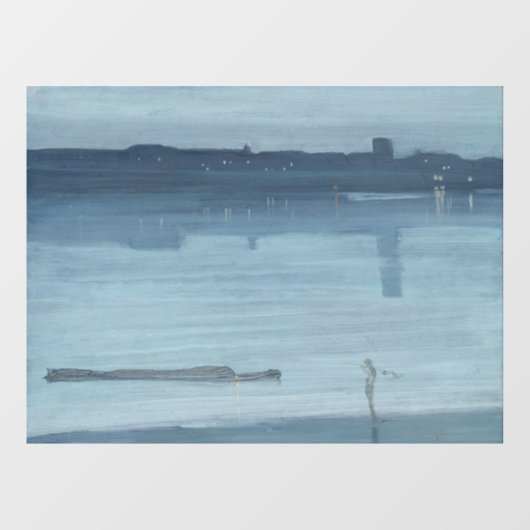 James Whistler - Nocturne: Chelsea Raamsticker (Vel)