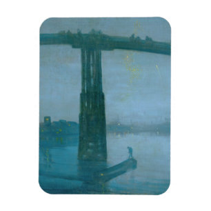 James Whistler - Nocturne, Old Battersea Bridge Magneet