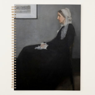 James Whistler - Portrait de la mère de l'artiste