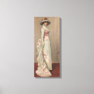 James Whistler - Portret van Lady Meux Canvas Afdruk