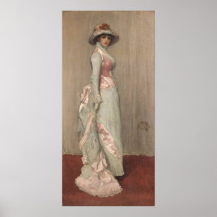 James Whistler - Portret van Lady Meux Poster