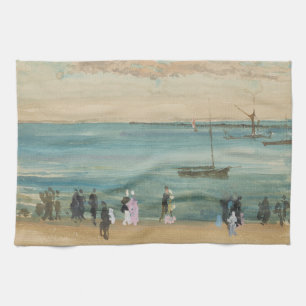 James Whistler - Southend Pier Theedoek