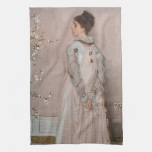 James Whistler - Symfonie in Flesh Color and Pink Theedoek