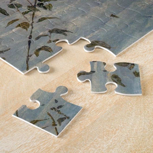 James Whistler - Symfonie in grijs en groen Legpuzzel (Zijkant)