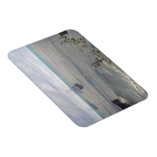 James Whistler - Symfonie in grijs en groen Magneet (Rechterzijde)