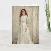 James Whistler - Symfonie in White No. 1 Kaart (Voorkant)