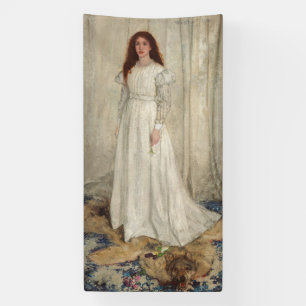 James Whistler - Symfonie in White No. 1 Spandoek