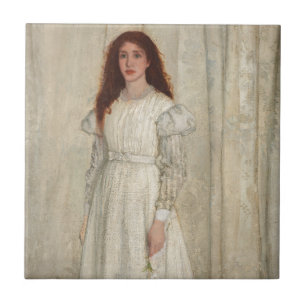 James Whistler - Symfonie in White No. 1 Tegeltje