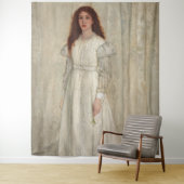James Whistler - Symfonie in White No. 1 Wandkleed (In situ)