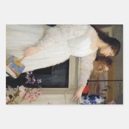 James Whistler - Symfonie in White No. 2 Inpakpapier Vel (Voorkant 2)
