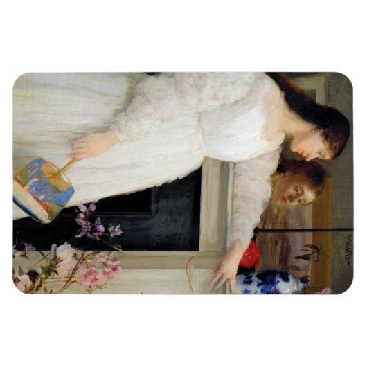 James Whistler - Symfonie in White No. 2 Magneet (Horizontaal)