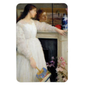 James Whistler - Symfonie in White No. 2 Magneet (Verticaal)