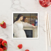 James Whistler - Symfonie in White No. 2 Servet (Insitu)