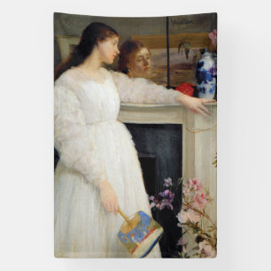 James Whistler - Symfonie in White No. 2 Spandoek