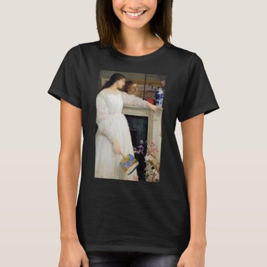 James Whistler - Symfonie in White No. 2 T-shirt (Voorkant)