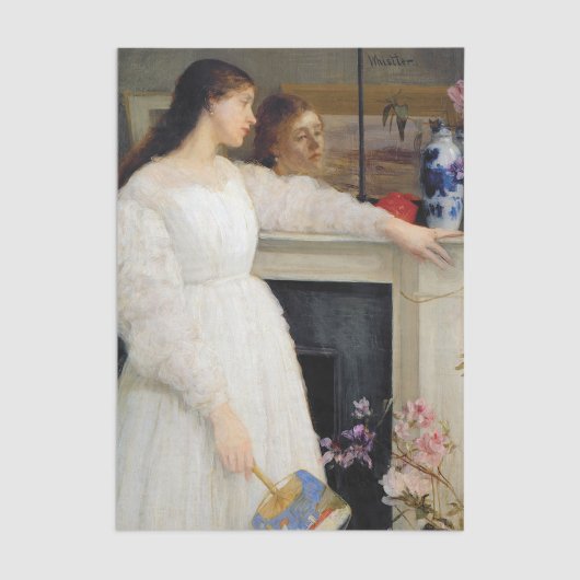 James Whistler - Symfonie in White No. 2 Tissuepapier