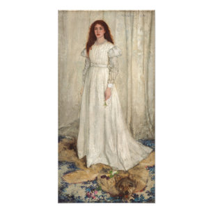 James Whistler - Symfonie in wit nr. 1 Foto Afdruk