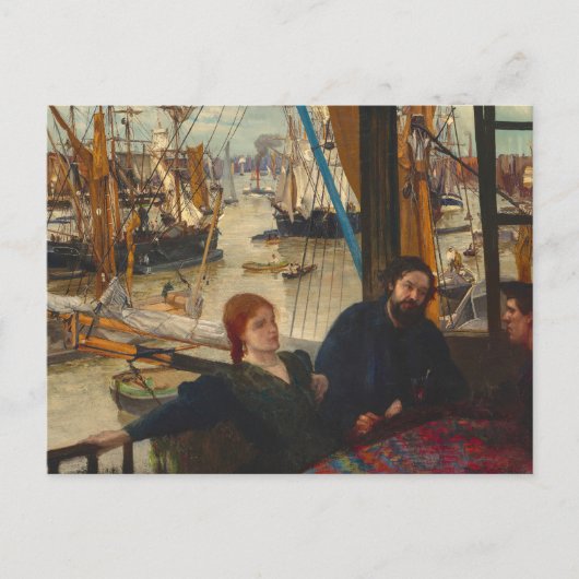 James Whistler - Wapping Briefkaart (Voorkant)