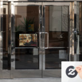 James Whistler - Wapping Raamsticker (Kantoordeur)