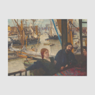 James Whistler - Wapping Tissuepapier