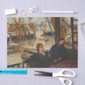 James Whistler - Wapping Tissuepapier (Craft)