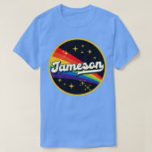Jameson Regenboog in Ruimte  Stijl T-shirt (Design voorkant)