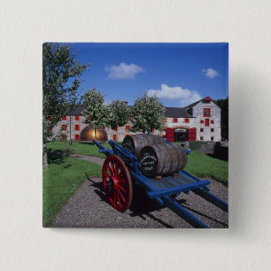 Jamesons Whisky Erfgoedcentrum, Midleton, Vierkante Button 5,1 Cm