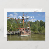 Jamestown Briefkaart (Voorkant / Achterkant)