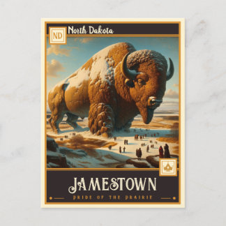 Jamestown, Noord-Dakota | Briefkaart