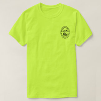 Jamestown Sawmill Logo-Chest SafetyGreen Mannen Ba T-shirt