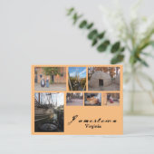 Jamestown (Virginia) Briefkaart (Staand voorkant)