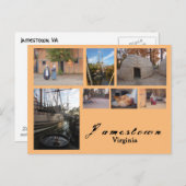 Jamestown (Virginia) Briefkaart (Voorkant / Achterkant)