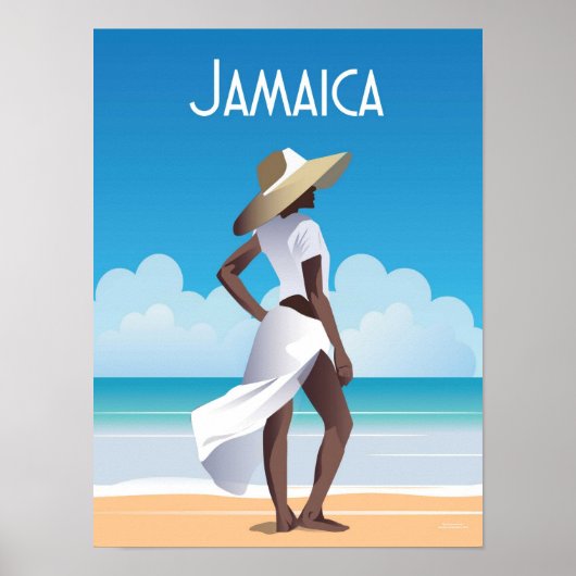 Jamiaca Travel poster (Voorkant)