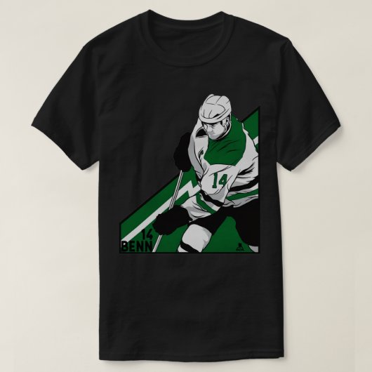 Jamie Benn Dallas Angle TShirt 2 (Design voorkant)