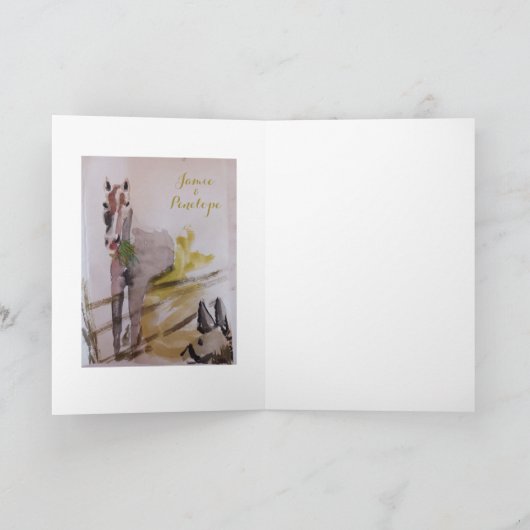 Jamie & Penelope Bedankkaart (Binnen)