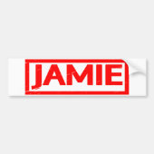 Jamie Stamp Bumpersticker (Voorkant)