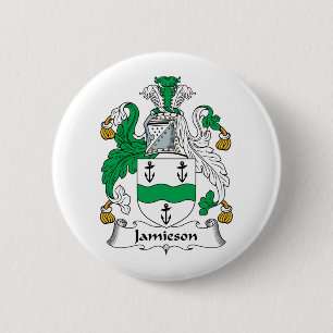 Jamieson Family Crest Ronde Button 5,7 Cm