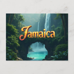 Jammen in Jamaica Briefkaart