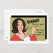 Jammer dat ik het niet zelf heb gemaakt briefkaart (Voorkant / Achterkant)