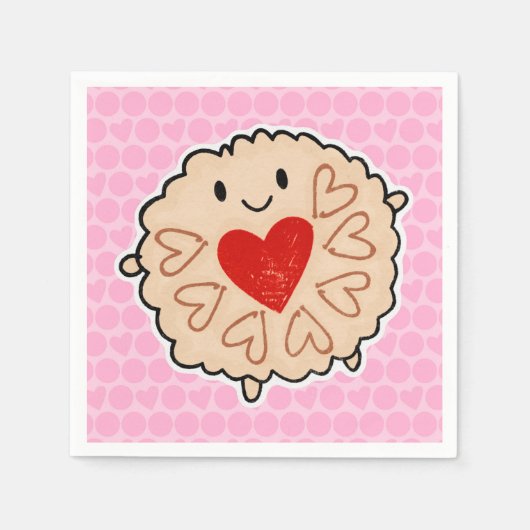 Jammie Dodger Servetten (Voorkant)