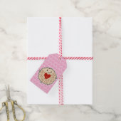 Jammie Dodger Waterverf Cadeaulabel (Met Touw)