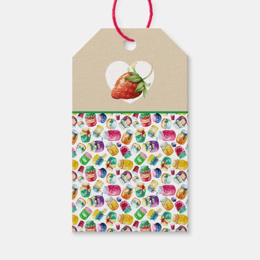 Jammin' Jam Gift Label Cadeaulabel (Voorkant)