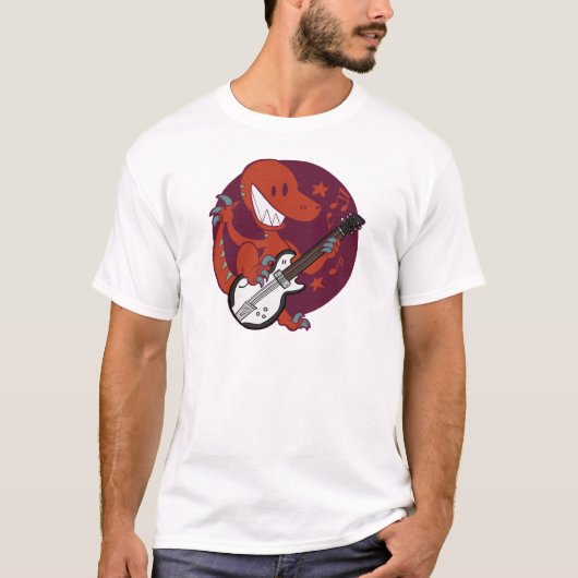 Jammin' Raptor Shirt (Voorkant)