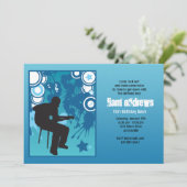 Jamming Invitation Kaart (Staand voorkant)