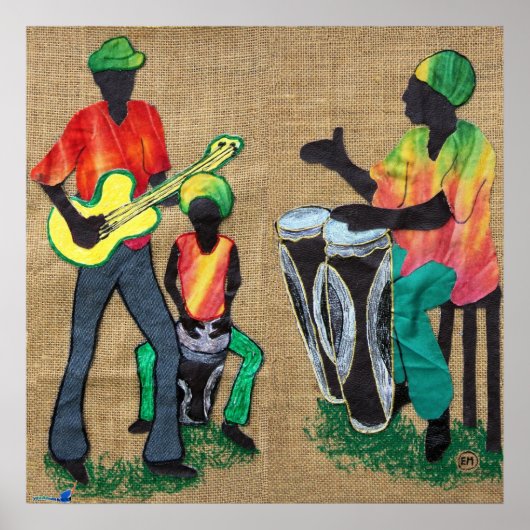 Jamming Poster (Voorkant)